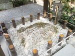 日枝神社の亀の甲石